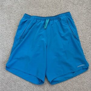 Patagonia Navy and Gray Performance Shorts